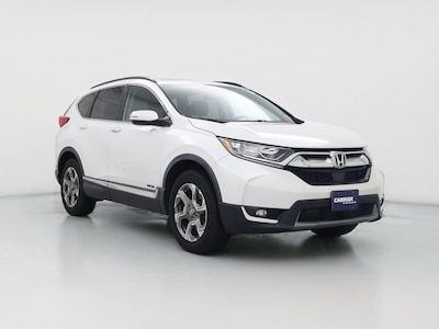 White 2019 Honda CR-V EX