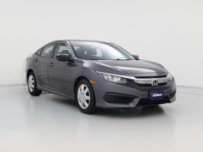Gray 2017 Honda Civic LX