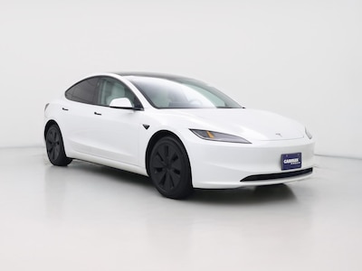 White 2024 Tesla Model 3 Long Range
