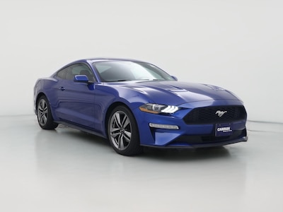 Blue 2018 Ford Mustang Ecoboost