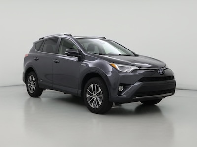 Black 2017 Toyota RAV4 Hybrid XLE