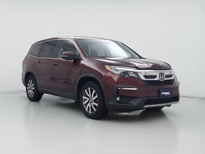 Red 2019 Honda Pilot EX-L