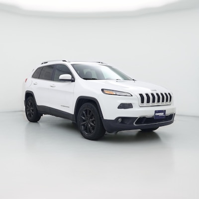 White 2016 Jeep Cherokee Limited