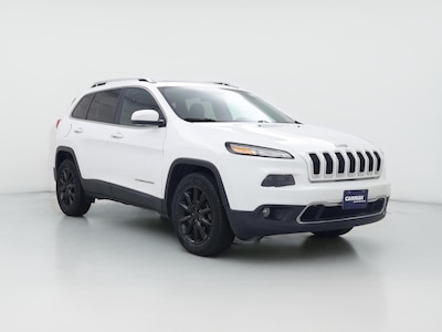 White 2016 Jeep Cherokee Limited