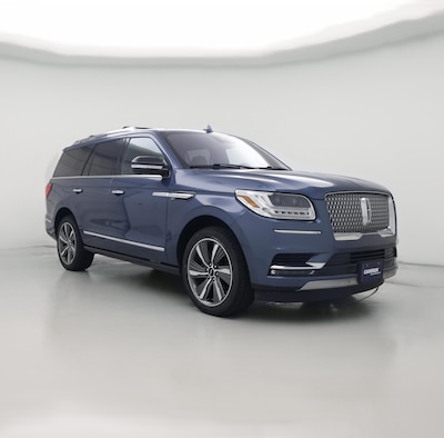 Blue 2019 Lincoln Navigator Reserve
