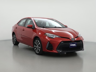 Red 2018 Toyota Corolla SE