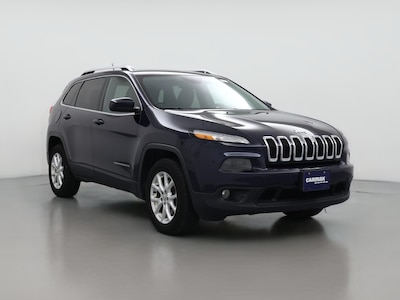 Blue 2014 Jeep Cherokee Latitude