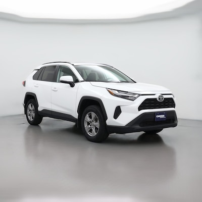 White 2022 Toyota RAV4 XLE