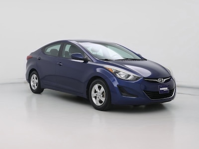 Blue 2015 Hyundai Elantra SE