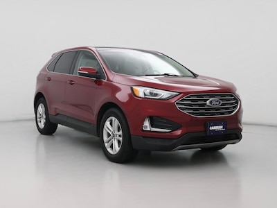 Red 2019 Ford Edge SEL