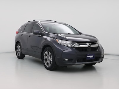 Gray 2017 Honda CR-V EX-L