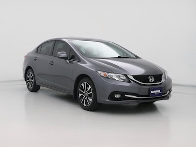 Gray 2013 Honda Civic EX-L