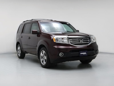 Red 2014 Honda Pilot EX-L