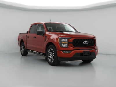 Orange 2023 Ford F150 XL