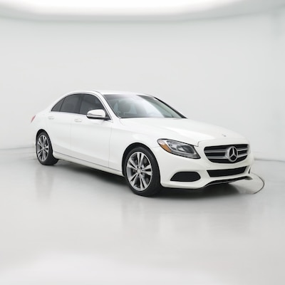 White 2016 Mercedes-Benz C300