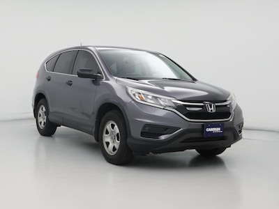 Gray 2015 Honda CR-V LX