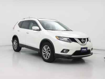White 2015 Nissan Rogue SL
