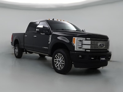 Black 2019 Ford F350 Platinum