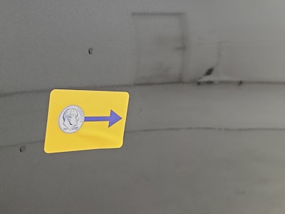 Front Door Driver Side Cosmetic Imperfection