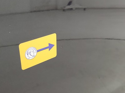 Rear Door Driver Side Cosmetic Imperfection