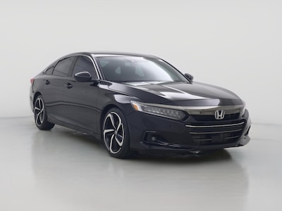 Black 2021 Honda Accord Sport