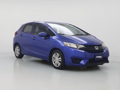 Blue 2017 Honda Fit LX