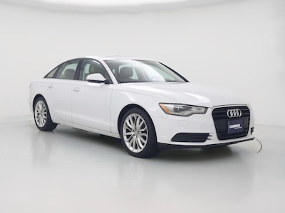White 2014 Audi A6 Premium Plus