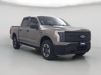 Gray 2023 Ford F150 Lightning Pro