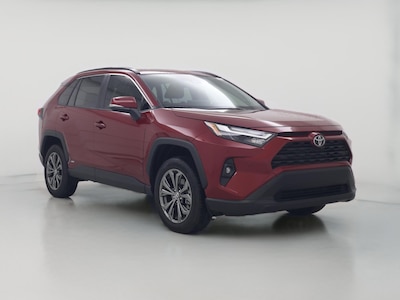 Red 2025 Toyota RAV4 Hybrid XLE Premium