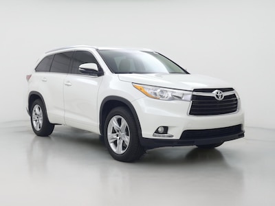 White 2015 Toyota Highlander Limited