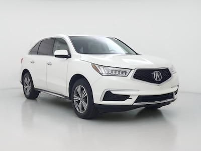 White 2019 Acura MDX