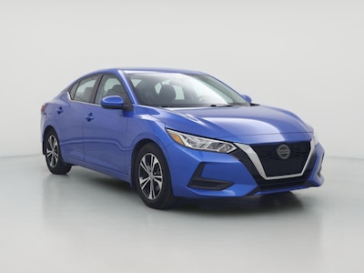 Blue 2021 Nissan Sentra SV