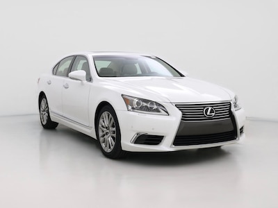 White 2014 Lexus LS 460
