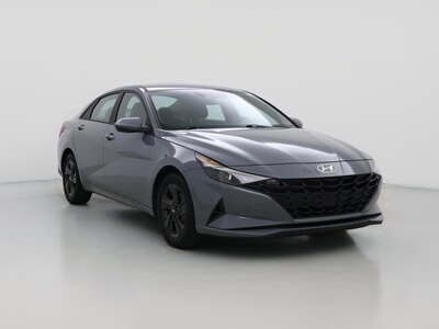 Gray 2022 Hyundai Elantra Hybrid Blue