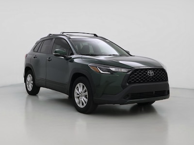 Green 2022 Toyota Corolla Cross LE