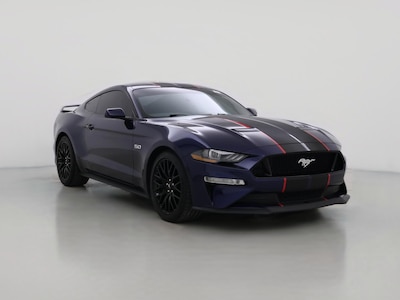 Blue 2020 Ford Mustang GT