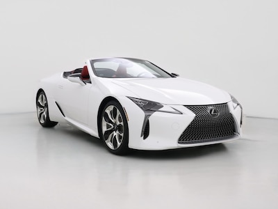 White 2023 Lexus LC 500
