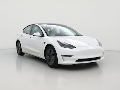 White 2021 Tesla Model 3 Standard Range Plus
