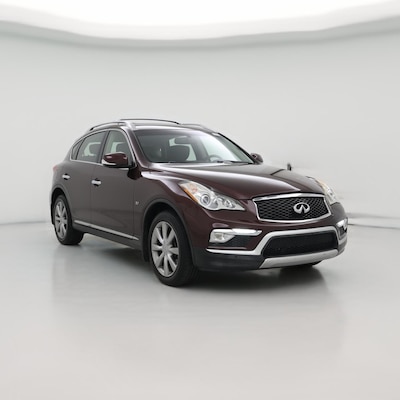 Red 2017 Infiniti QX50