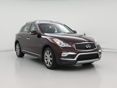 Red 2017 Infiniti QX50
