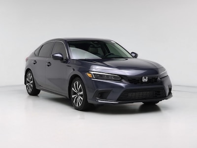 Gray 2024 Honda Civic EX-L