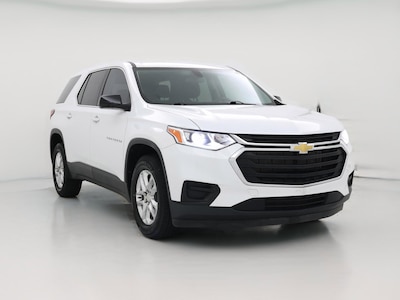White 2021 Chevrolet Traverse LS