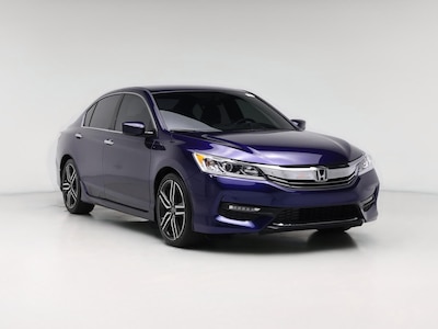 Blue 2017 Honda Accord Sport SE