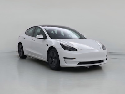 White 2021 Tesla Model 3 Standard Range Plus