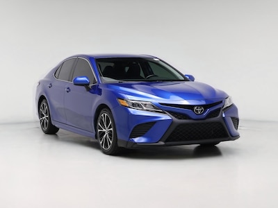 Blue 2020 Toyota Camry SE