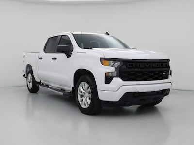 White 2023 Chevrolet Silverado 1500 Custom