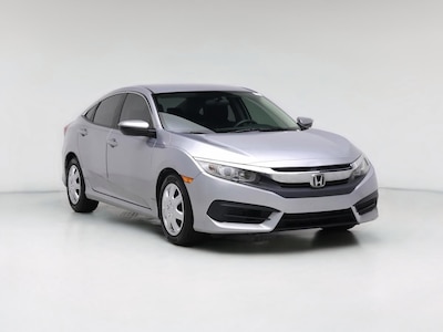 Silver 2018 Honda Civic LX