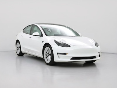 White 2022 Tesla Model 3 Long Range