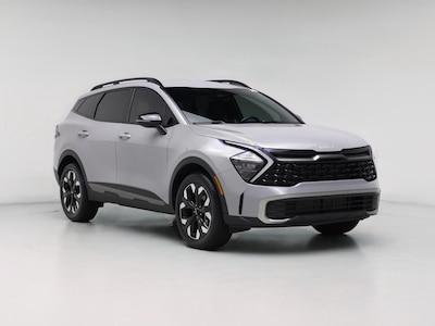 Gray 2023 Kia Sportage X-Line