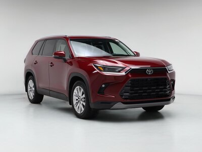 Red 2024 Toyota Grand Highlander Platinum